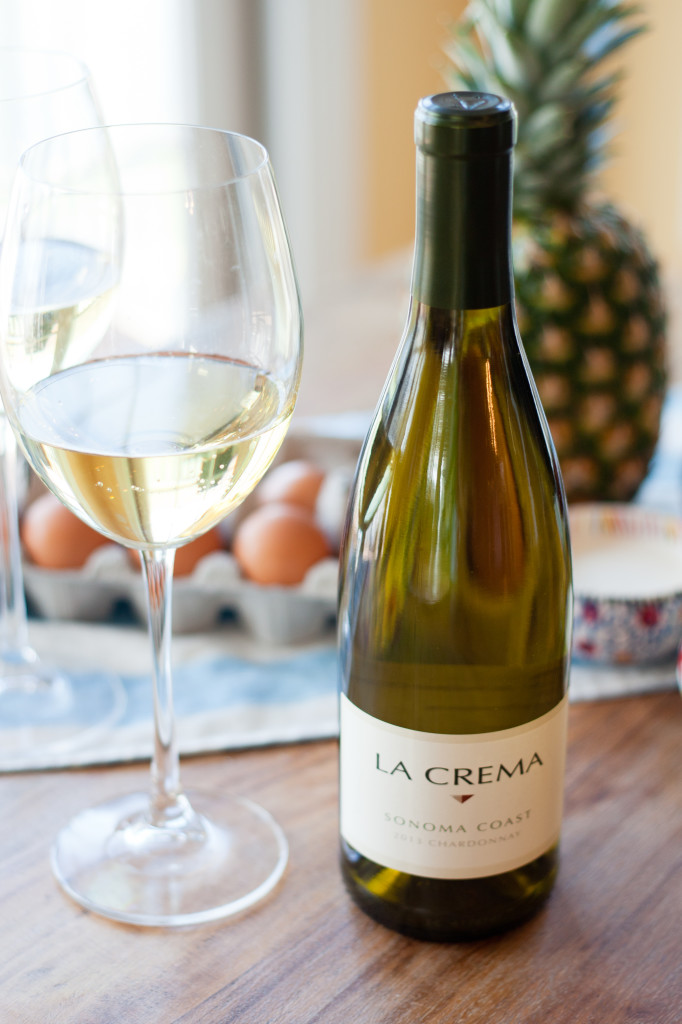 Pineapple Coconut Crème Brûlée: La Crema's Sonoma Coast Chardonnay is the obvious pairing choice.