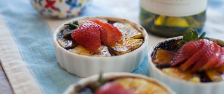 Pineapple Coconut Crème Brûlée