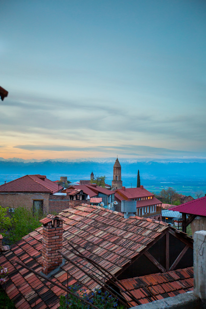 Sighnaghi in Khaketi Region of Georgia- one of the first locations evidence of winemaking was found