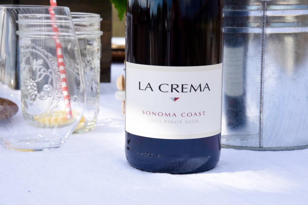 Rooftop entertaining tips: An easy summer-themed meal, topped off with La Crema wine, is the perfect way to entertain your guests.