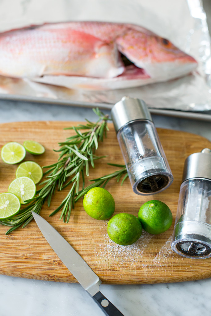 Key lime and rosemary grouper - so delicious!