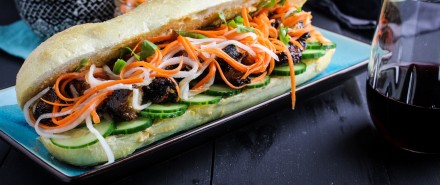 Pork Belly Bánh Mì Sandwiches