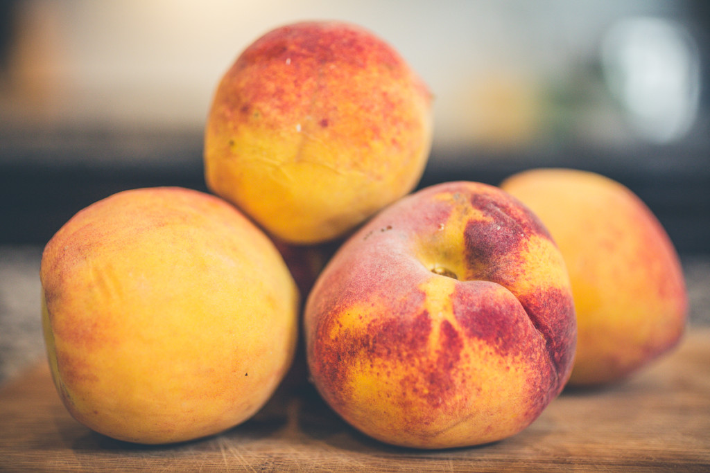 Summer Entertaining Simplified - peaches