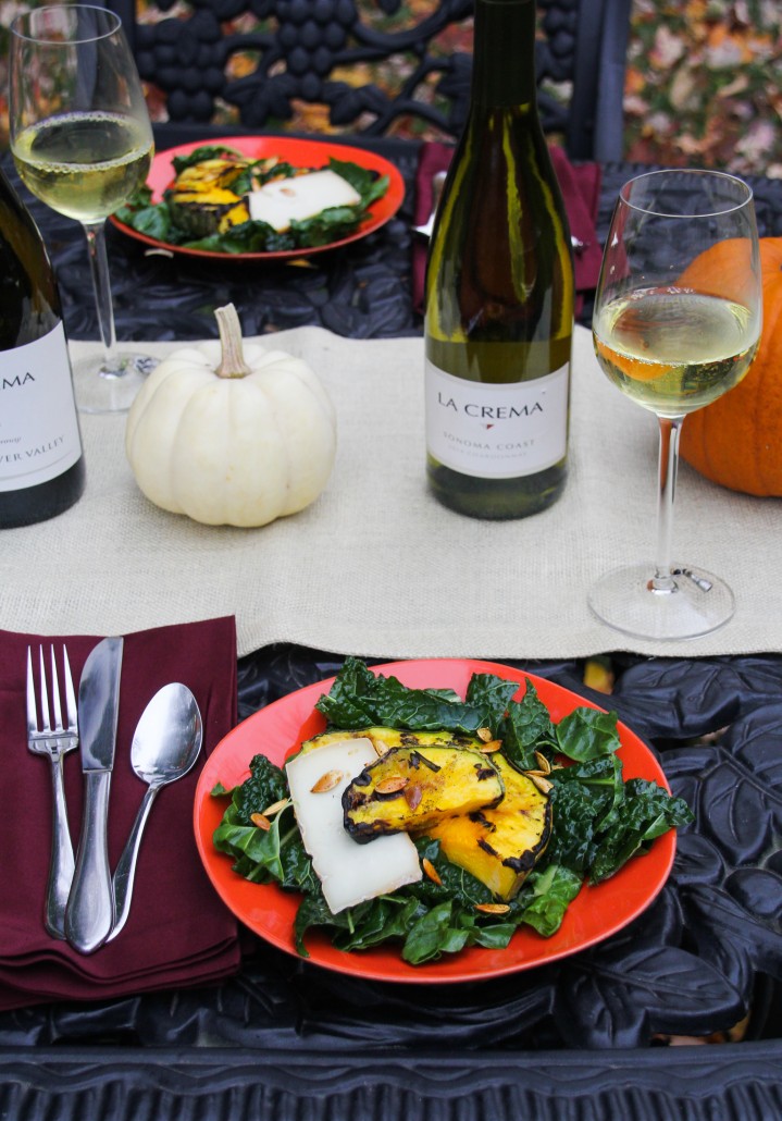 grilled pumpkin salad