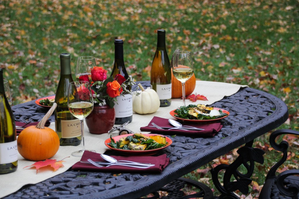 grilled pumpkin salad