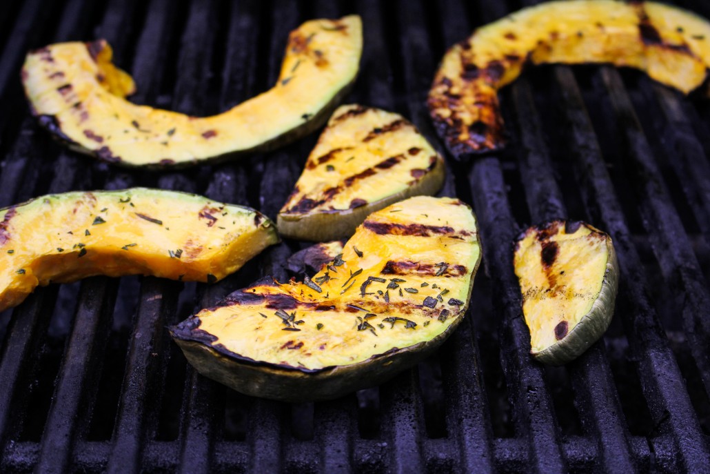 grilled pumpkin salad