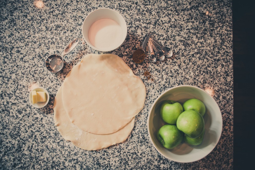 Hi. My name is Ashley and I'm addicted to monograms. Now that we have that out in the open, I want to share with you the cutest little recipe for personalized mini apple pies- just in time for your holiday feasts!