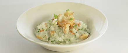 Crab Risotto with Fine Herbs hero image