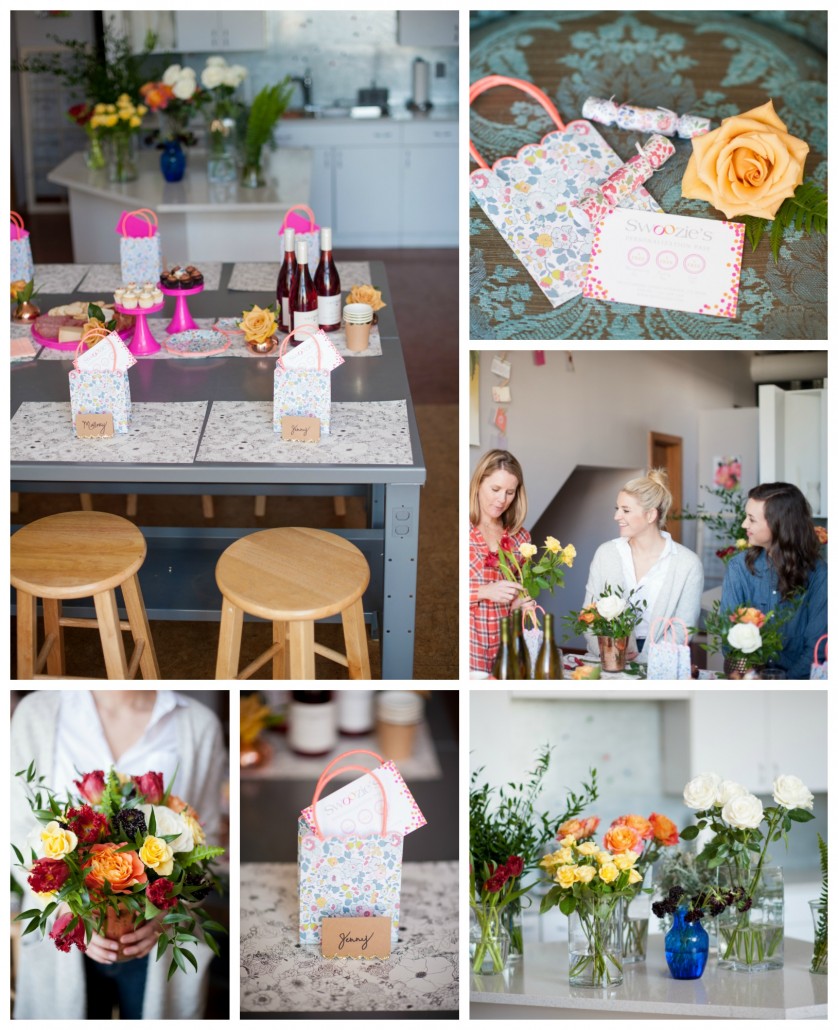 How to host a flower arranging party