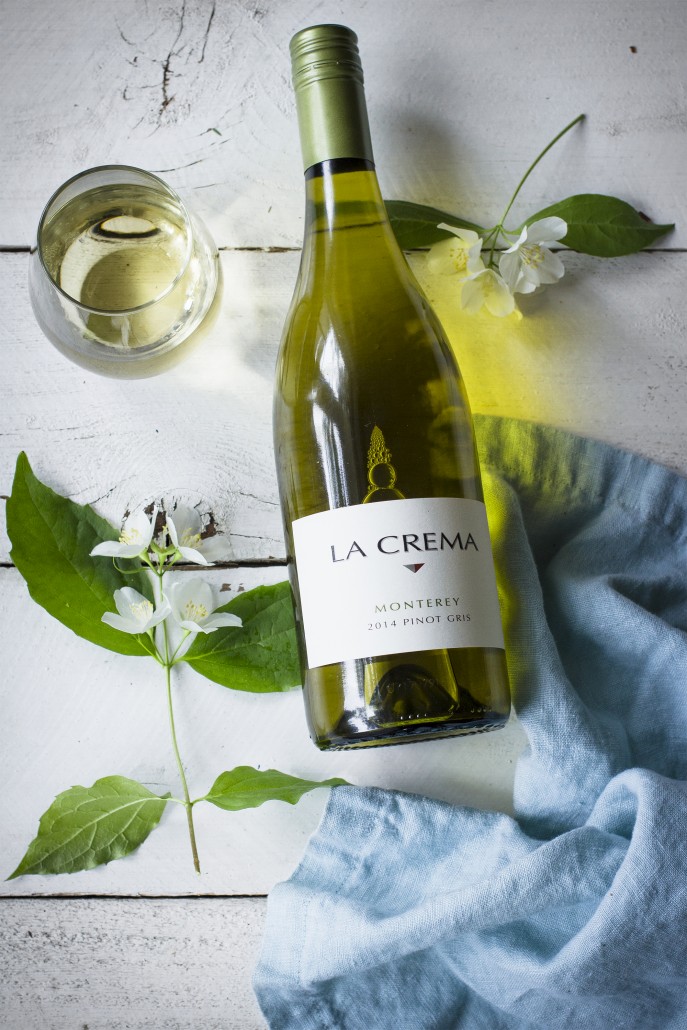 La Crema Monterey Pinot Gris to pair with a spiced carrot salad