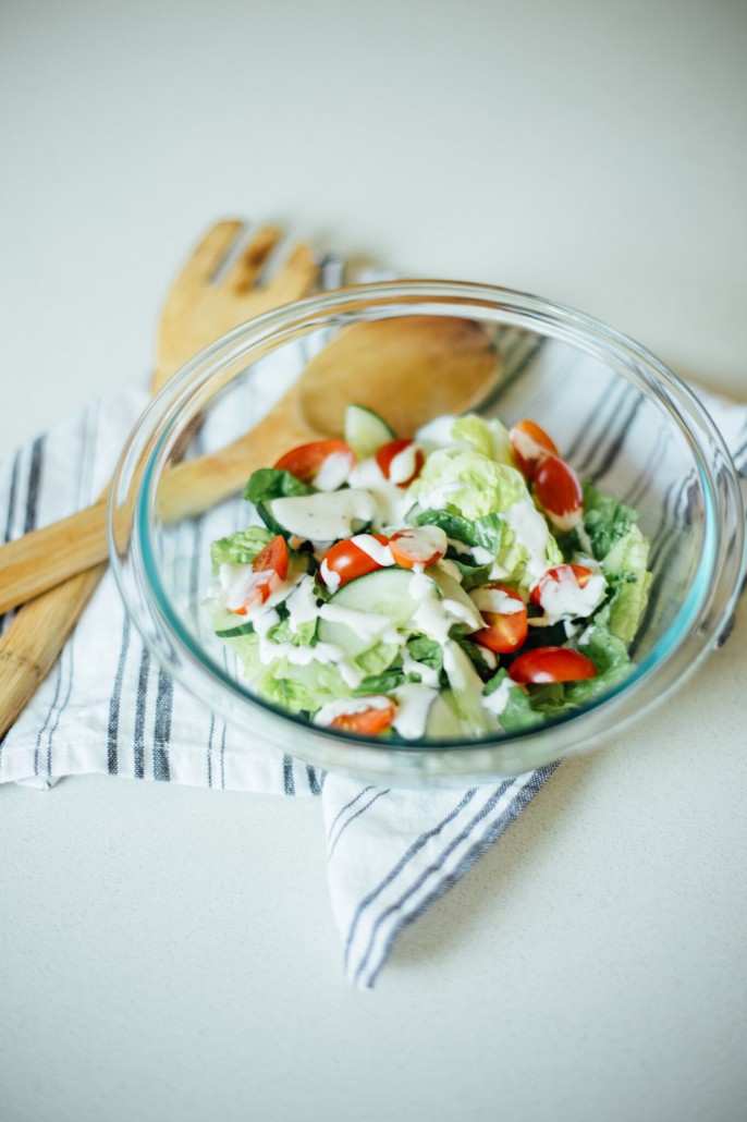 Glamping pre-planning: Ranch dressing for salads