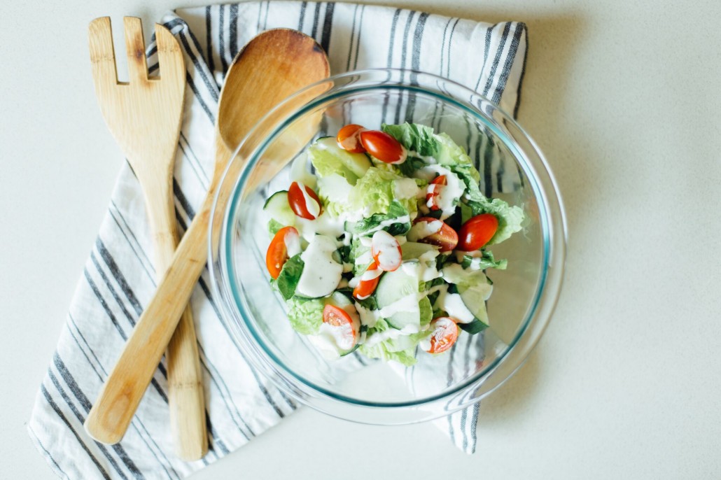 Glamping pre-planning: Ranch dressing for salads