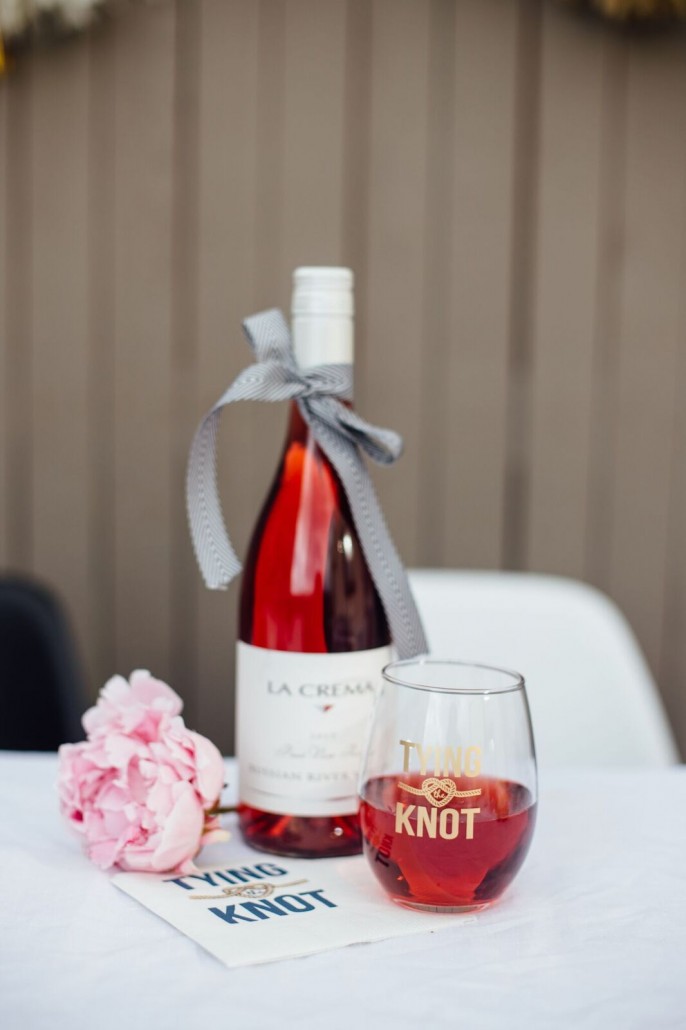 La Crema Russian River Rosé is the perfect wine to serve at a bridal shower (regardless of the season!)