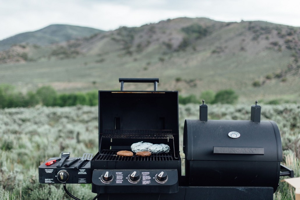 Glamping stocked with outdoor grills