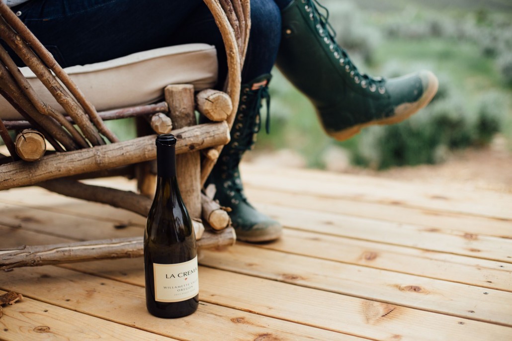 Willamette Valley Pinot Noir is perfect for a glamping adventure