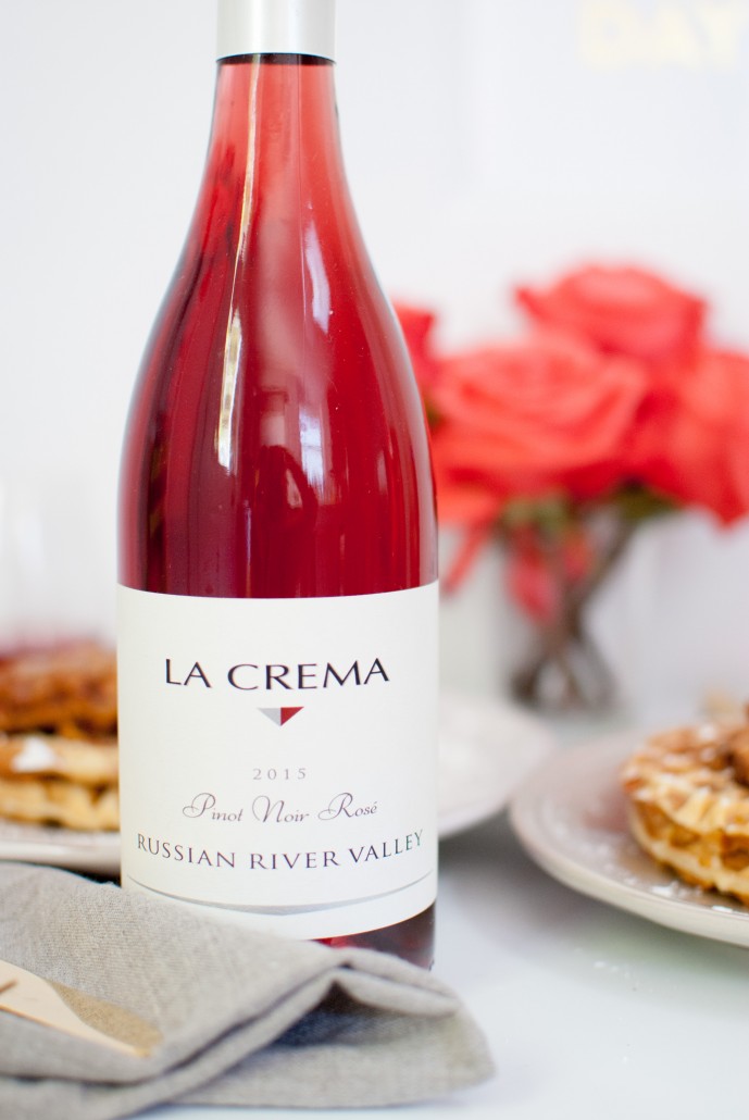 Rosé to pair with chicken and waffles