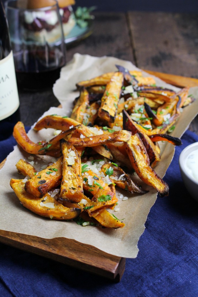 Greek Sweet Potato Fries