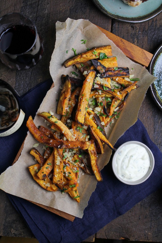 Greek Sweet Potato Fries