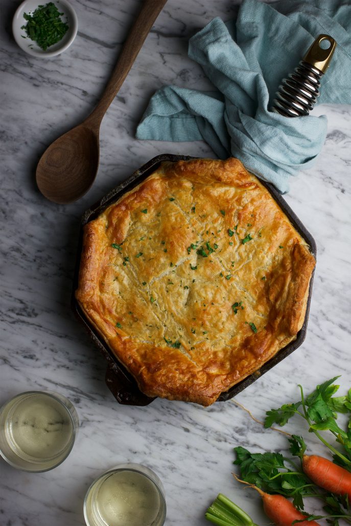 Skillet Chicken Pot Pie