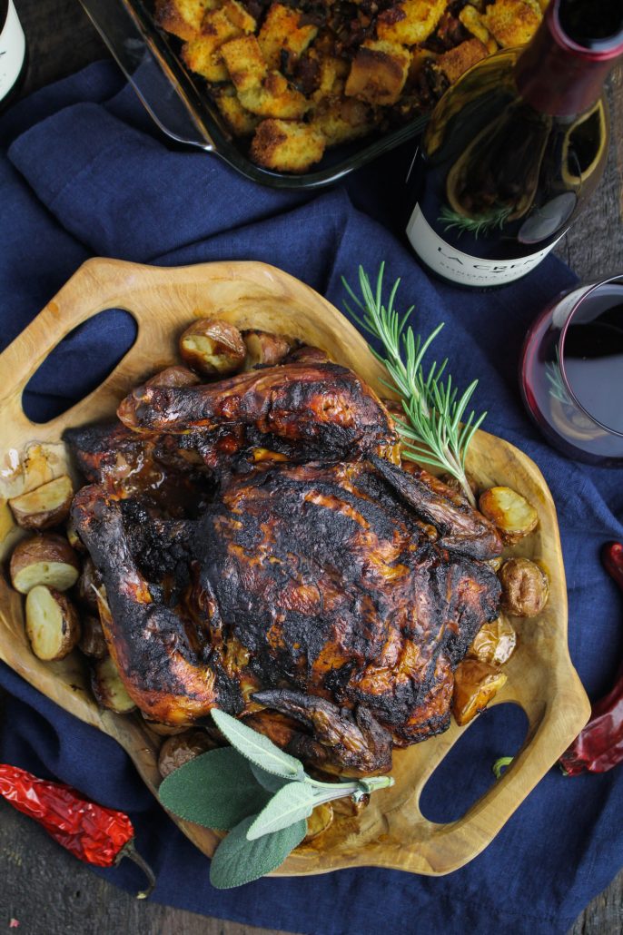 Latin Thanksgiving: Mole Roasted Chicken