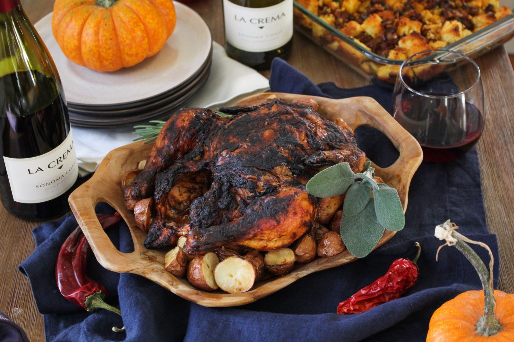 Latin Thanksgiving: Mole Roasted Chicken