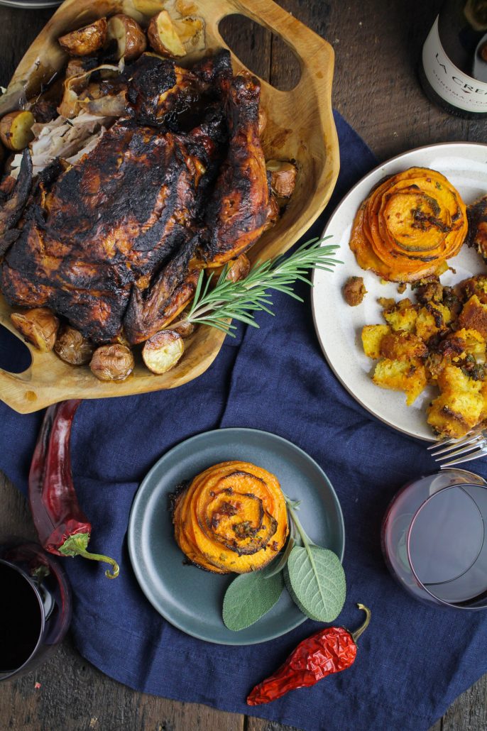 Latin Thanksgiving: Chipotle Sweet Potato Pommes Anna