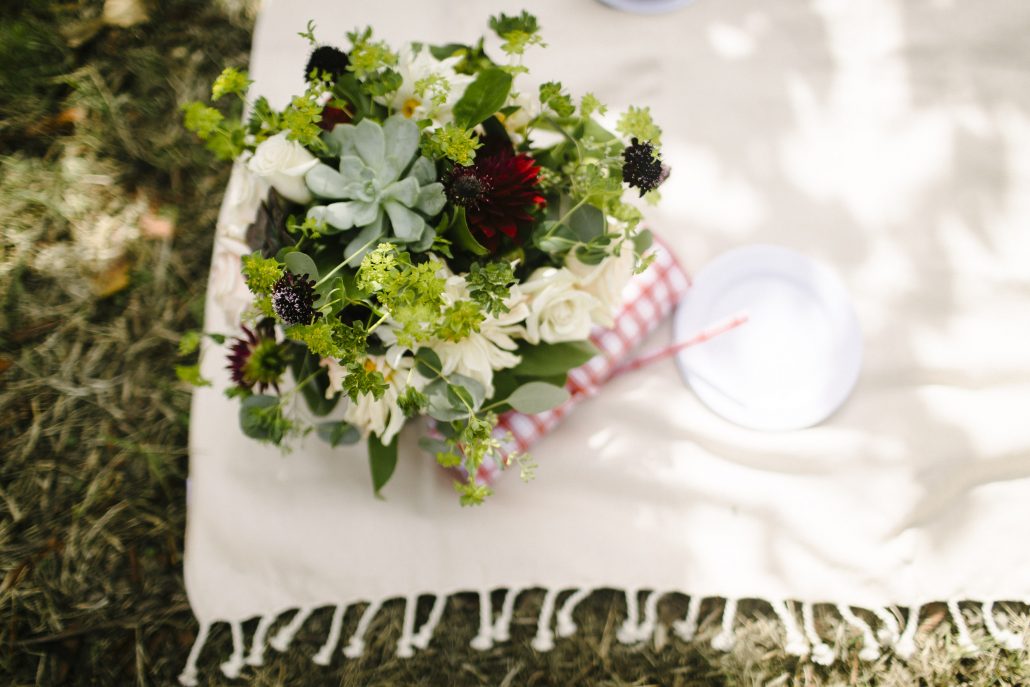 Decoration for our Wine Country Picnic at La Crema