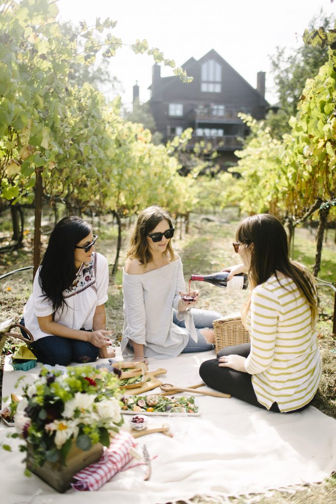 Wine Country Picnic at La Crema