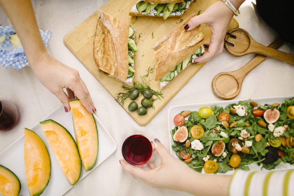 All the fixings for a Wine Country Picnic at La Crema