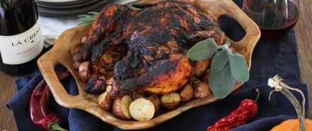 Latin Thanksgiving: Mole Roasted Chicken