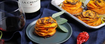 Latin Thanksgiving: Chipotle Sweet Potato Pommes Anna