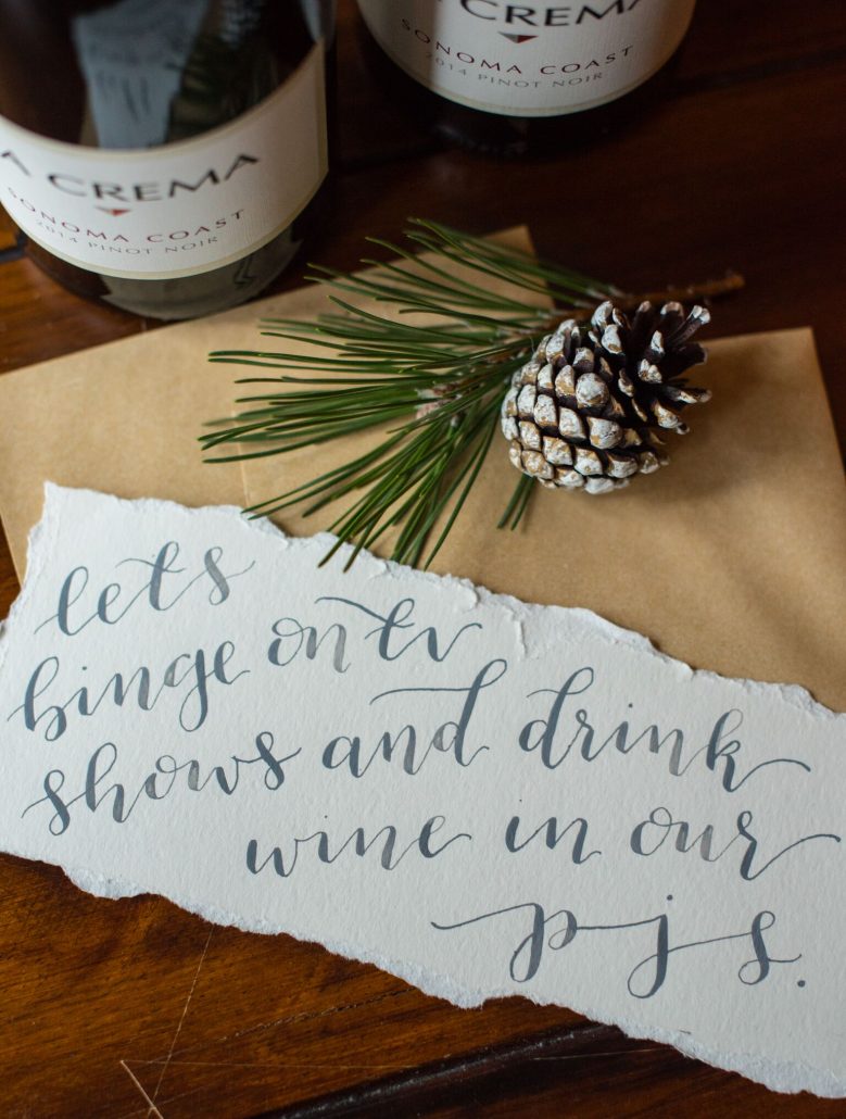 DIY Coupons: "Let's binge on TV shows and drink wine in our PJs."