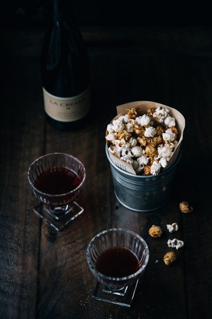 Spiced Popcorn Two Ways: Sage and Chipotle and Pepper Caramel