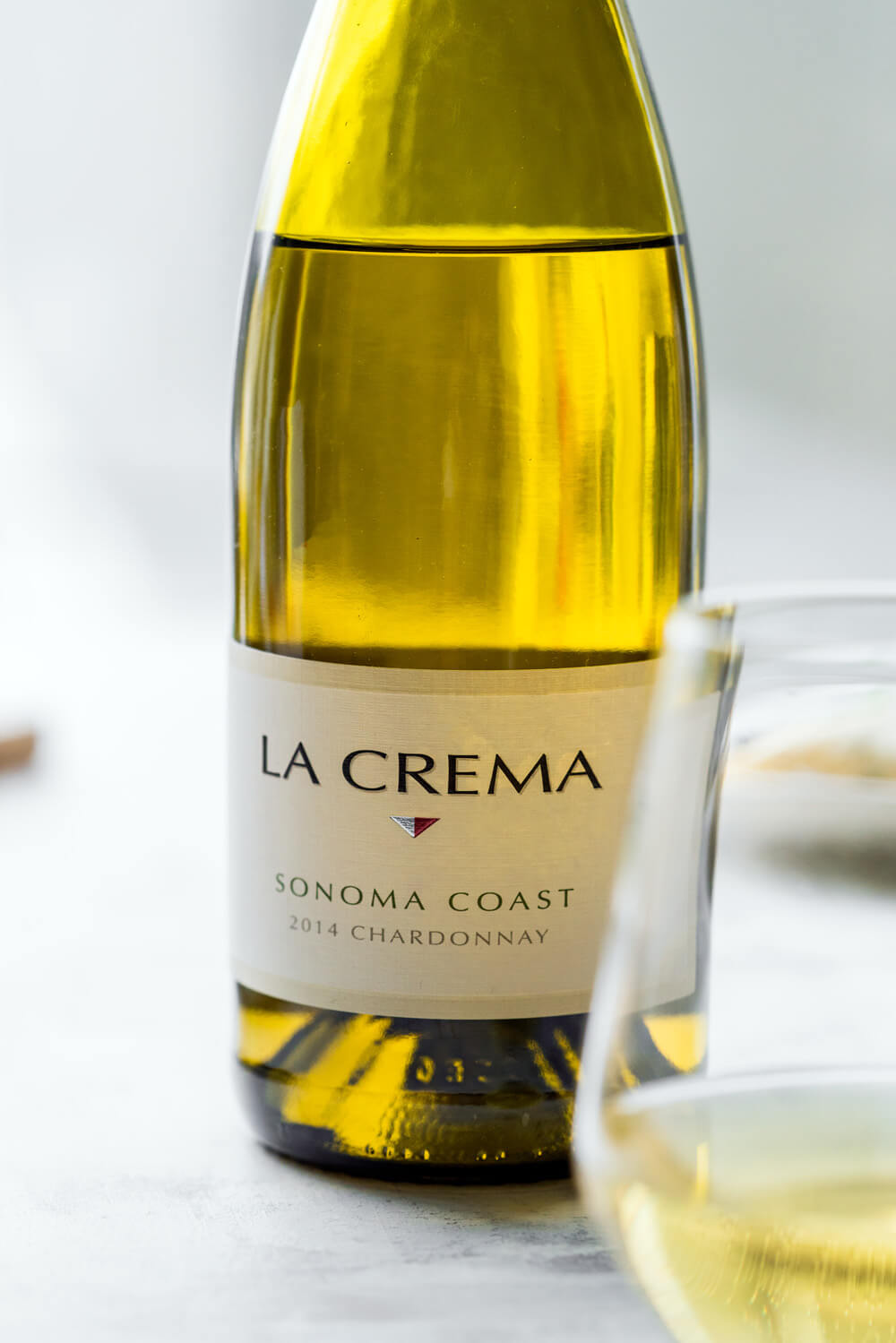 La Crema Sonoma Coast Chardonnay to pair with Chorizo Shawarma Crepes with Lemon Tahini