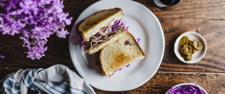 Steak Sandwich with Basil Mayo hero image