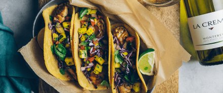 Fish Tacos With Mango Pico De Gallo