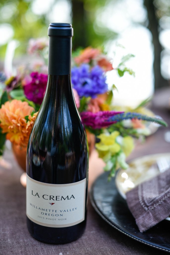 La Crema's Willamette Valley Pinot Noir for a Woodland Dinner Party