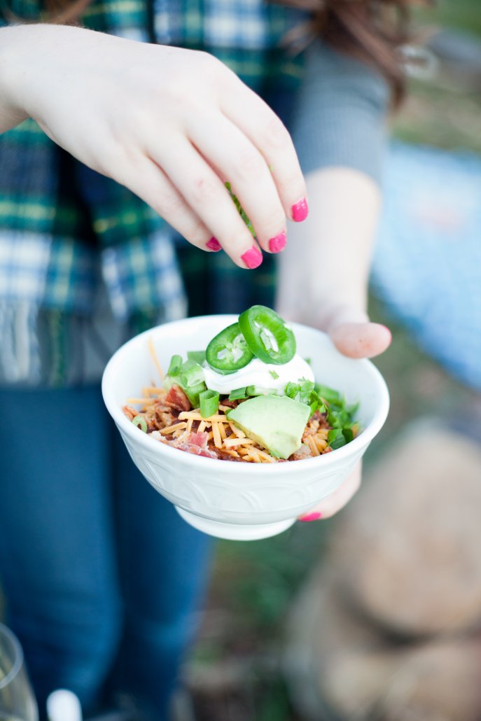 Flavors of Fall: Turkey Chili on a Campfire