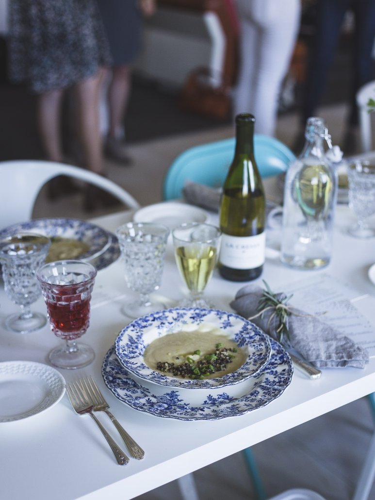 Flavors of Fall: Roasted Leek and Cauliflower Soup