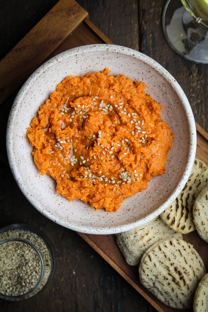 Moroccan Dinner: Spiced Carrot Dip