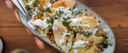 Chipotle Butternut Squash Crepes hero image