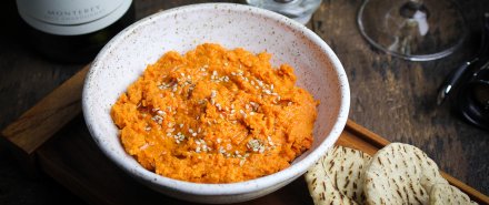 Moroccan Dinner: Spiced Carrot Dip hero image