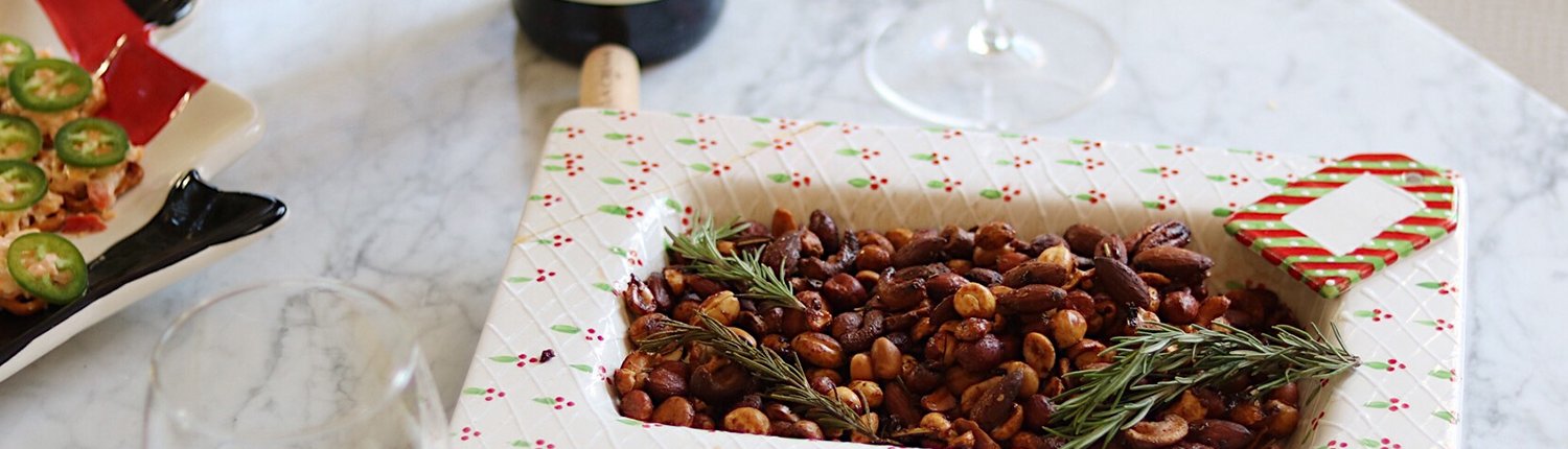 Simple Sweet and Spicy Mixed Nuts for the Holidays