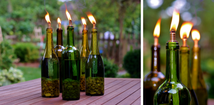 Glass Bottle Decoration Ideas, Creative Things To Do With Glass Bottles