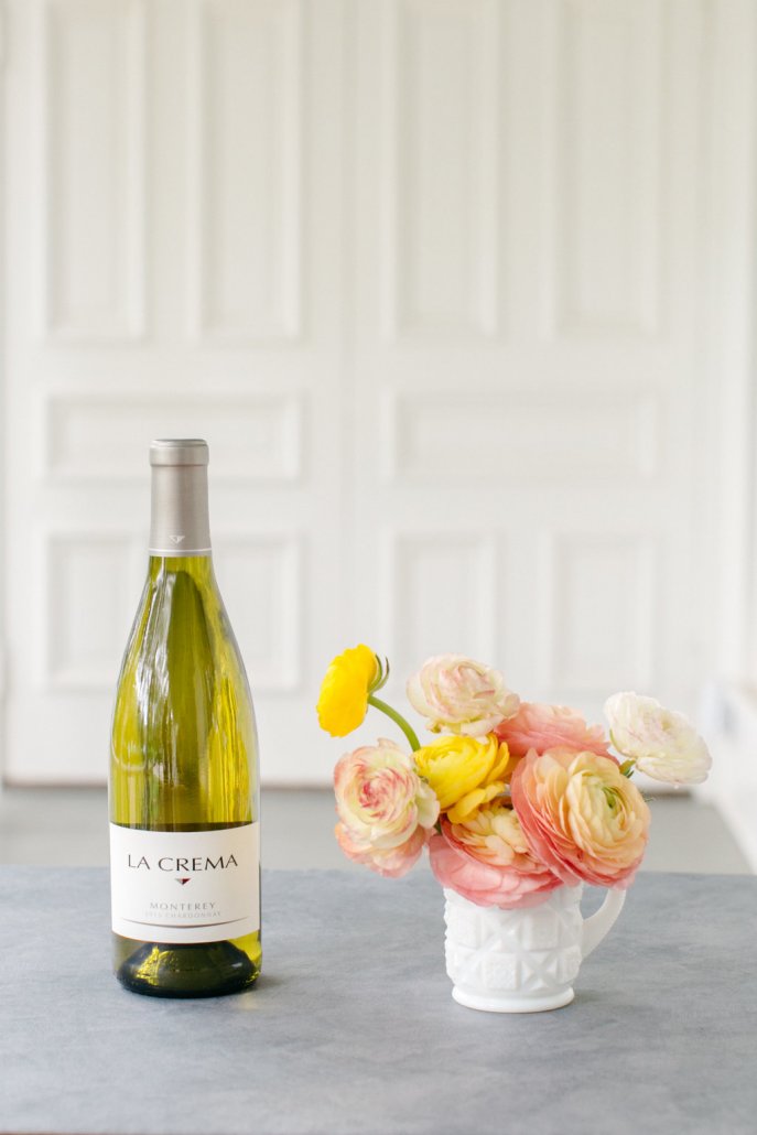 Spring Entertaining - Chardonnay and Ranunculus