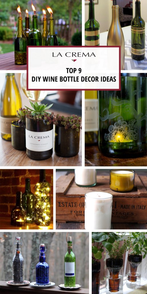 DIY Holiday Crafting with Wine Bottles