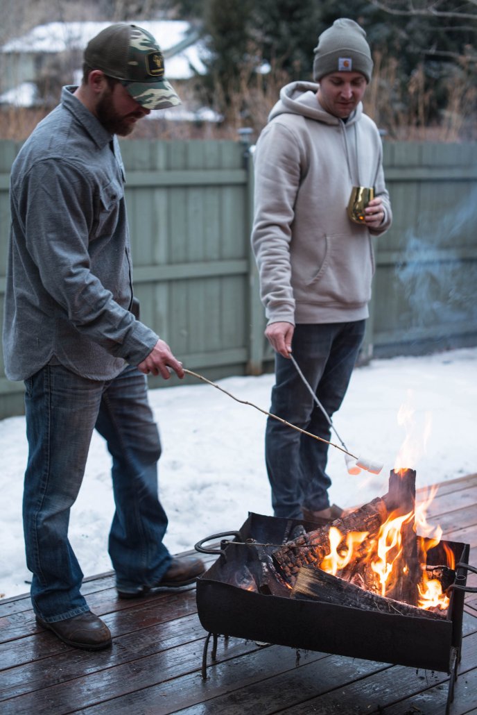 S'mores for an Après Ski Party