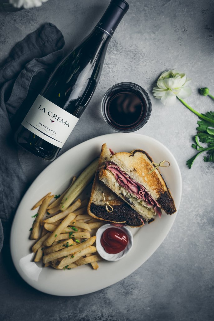 Corned Beef and Sauteed Cabbage Sandwich