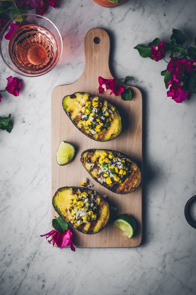 Grilled Avocado Cups