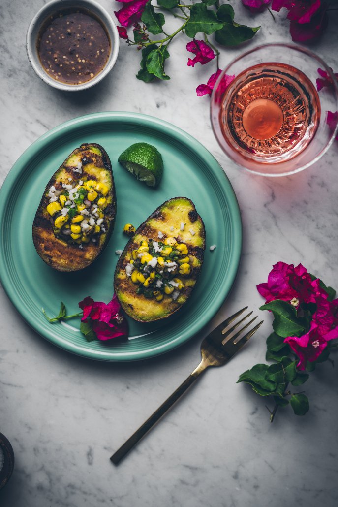 Grilled Avocado Cups